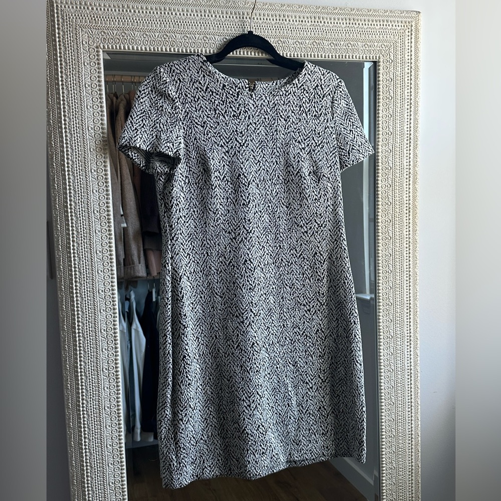 Calvin Klein Black & White Mini Dress